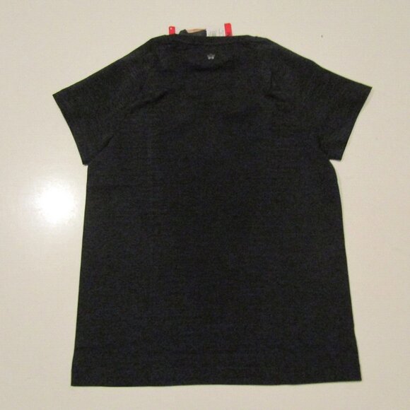 TUFF ATHLETICS Womens S/S Shirt Charcoal Melange Sz XL Womens NWT - Picture 2 of 2